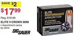Dunham's Sports ELITE V-CROWN 9MM offer