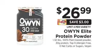 OWYN Elite Protein Powder