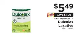 ShopRite Dulcolax Laxative offer
