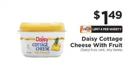 ShopRite Daisy Cottage Cheese With Fruit offer
