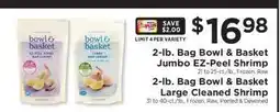 ShopRite Bowl & Basket Shrimp offer