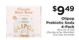 ShopRite Olipop Prebiotic Soda 4-Pack offer