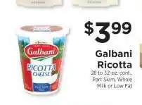 ShopRite Galbani Ricotta offer