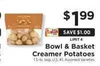 ShopRite Bowl & Basket Creamer Potatoes offer