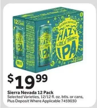 Stop&Shop Sierra Nevada 12 Pack offer