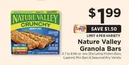ShopRite Nature Valley Granola Bars offer