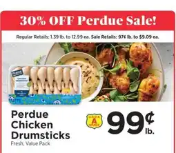 ShopRite Perdue Chicken Drumsticks offer