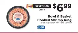 ShopRite Bowl & Basket Cooked Shrimp Ring offer