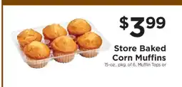 ShopRite Store Baked Corn Muffins offer