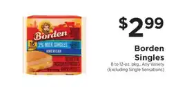 ShopRite Borden Singles offer