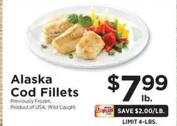 ShopRite Alaska Cod Fillets offer