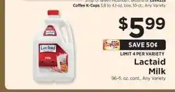 ShopRite Lactaid Milk offer
