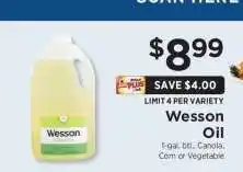 ShopRite Wesson Oil offer