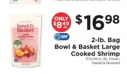 ShopRite Bowl & Basket Large Cooked Shrimp offer