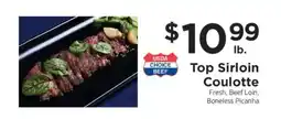 ShopRite Top Sirloin Coulotte offer