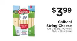 ShopRite Galbani String Cheese offer