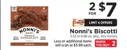 ShopRite Nonni’s Biscotti offer