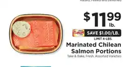ShopRite Marinated Chilean Salmon Portions offer