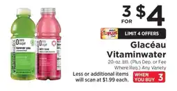 ShopRite Glaceau Vitaminwater offer