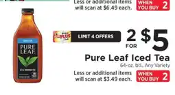 ShopRite Pure Leaf Iced Tea offer