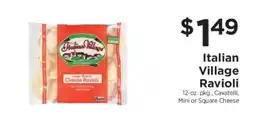 ShopRite Italian Village Ravioli offer