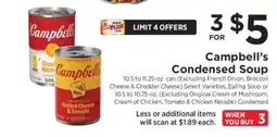 ShopRite Campbell's Condensed Soup offer