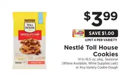 ShopRite Nestlé Toll House Cookies offer