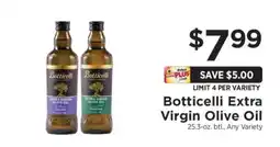 ShopRite Botticelli Extra Virgin Olive Oil offer