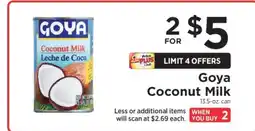 ShopRite Goya Coconut Milk offer
