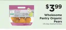 ShopRite Wholesome Pantry Organic Pears offer