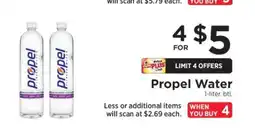 ShopRite Propel Water offer