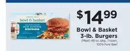 ShopRite Bowl & Basket 3-lb. Burgers offer