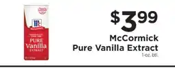 ShopRite McCormick Pure Vanilla Extract offer