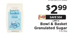 ShopRite Bowl & Basket Granulated Sugar offer