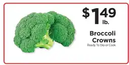 ShopRite Broccoli Crowns offer