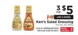 ShopRite Ken's Salad Dressing offer