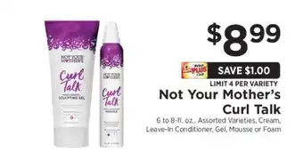 ShopRite Not Your Mother’s Curl Talk offer