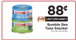 ShopRite Bumble Bee Tuna Snacker offer