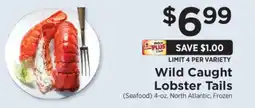 ShopRite Wild-Caught Lobster Tails offer