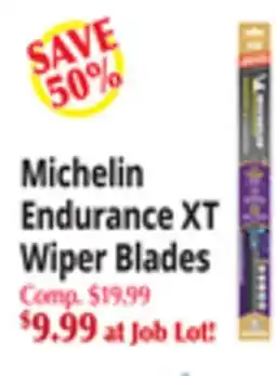 Ocean State Job Lot Endurance XT Wiper Blades offer