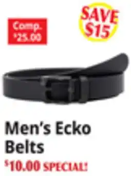 Ocean State Job Lot Men's Ecko Belts offer