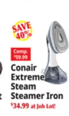 Ocean State Job Lot Extreme Steam Steamer Iron offer