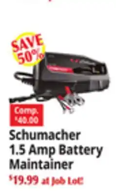 Ocean State Job Lot 1.5 Amp Battery Maintainer offer