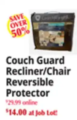 Ocean State Job Lot Couch Guard Recliner/Chair Protector Protector offer