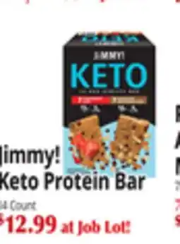 Ocean State Job Lot Keto Protein Bar offer