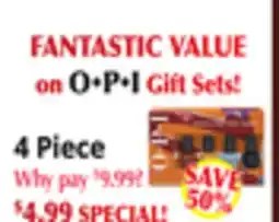 Ocean State Job Lot O.P.I Gift Sets! offer