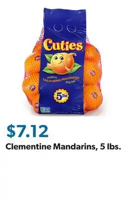 Sam's Club Clementine Mandarins, 5 lbs offer
