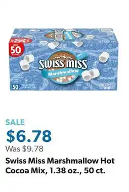 Sam's Club Swiss Miss Marshmallow Hot Cocoa Mix, 1.38 oz., 50 ct offer