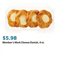Sam's Club Member's Mark Cheese Danish, 4 ct offer