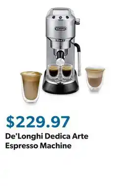 Sam's Club De'Longhi Dedica Arte Espresso Machine offer